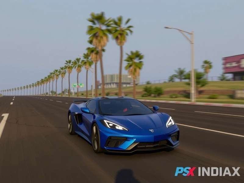 CarX Street PS5 ग्राफिक्स सेटिंग्स स्क्रीन