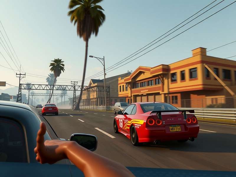 CarX Street PS5 गेमप्ले स्क्रीनशॉट