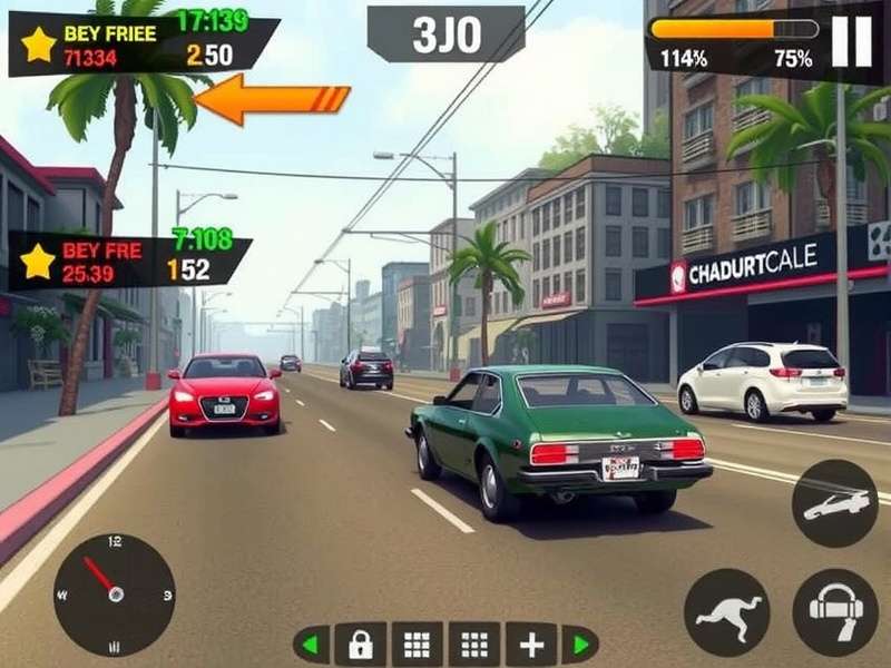 CarX Street कार कस्टमाइज़ेशन स्क्रीन