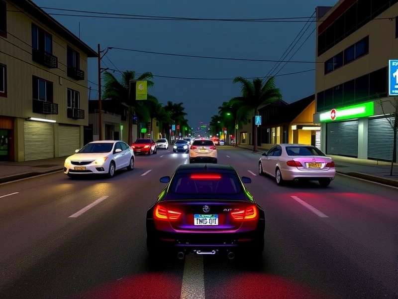 CarX Street PS5 सेटिंग्स मेन्यू