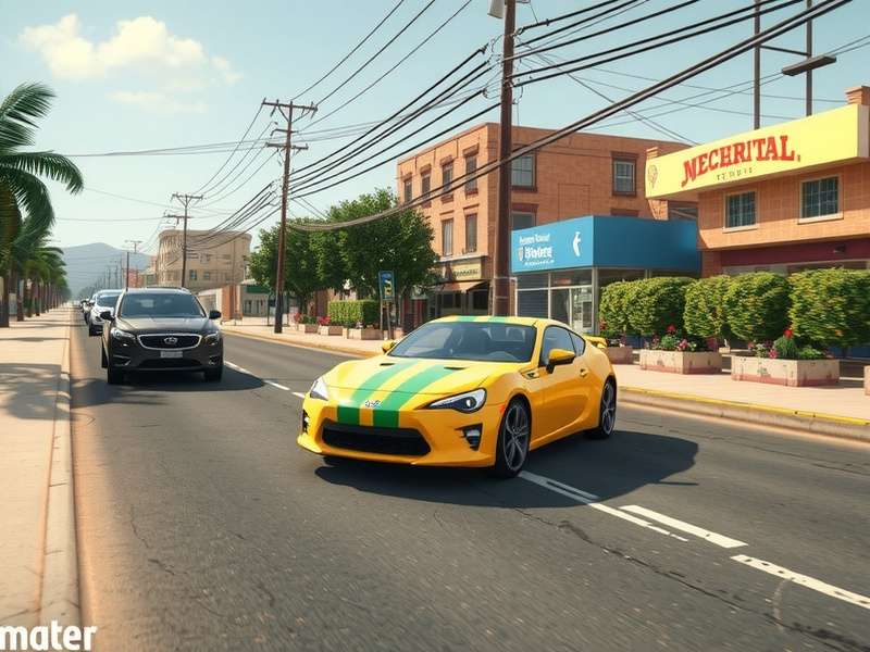 CarX Street कार कस्टमाइज़ेशन मेनू