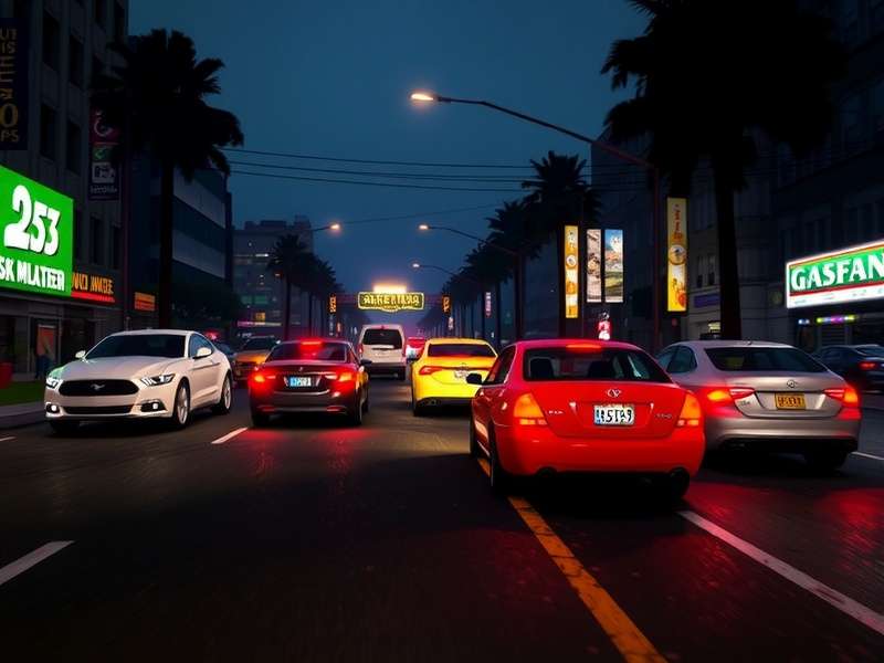 CarX Street PC गेमिंग इंटरफेस