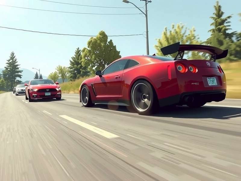 CarX Street PC Best Car - Nissan Skyline R34 in action