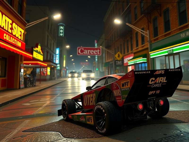 CarX Street Xbox collectibles map showing locations of hidden items across the city