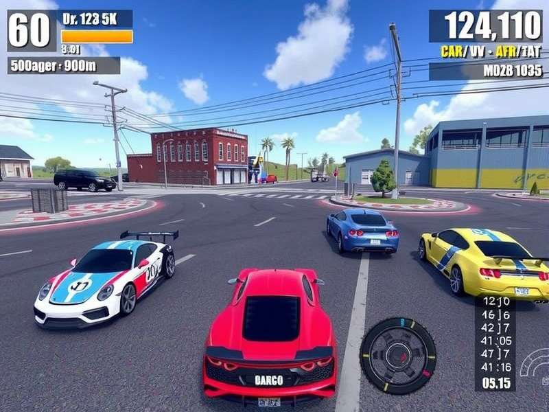 CarX Street Crossplay showing PS5, Xbox, and Mobile gameplay