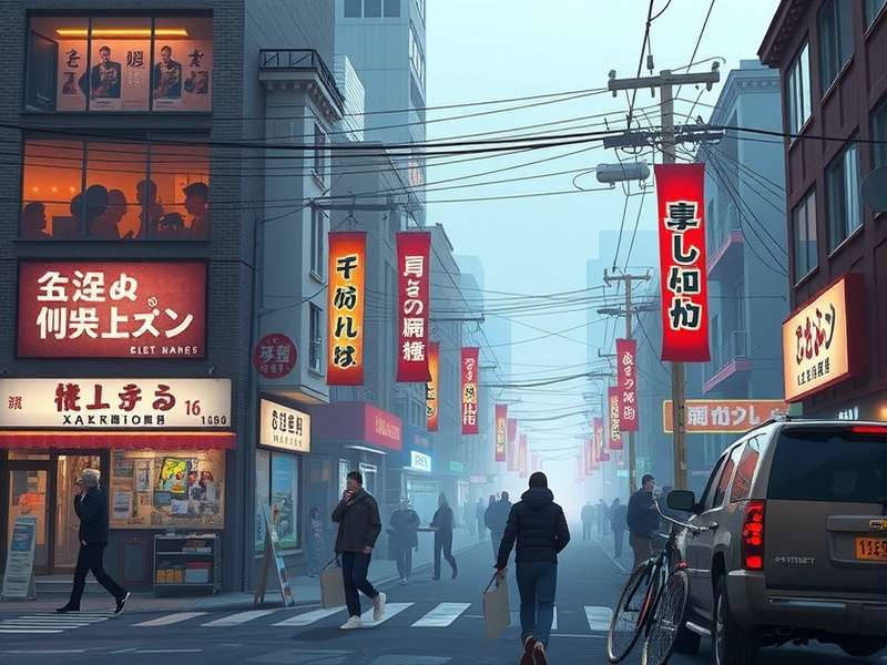 CarX Street gameplay screenshot showing a customized car racing at night