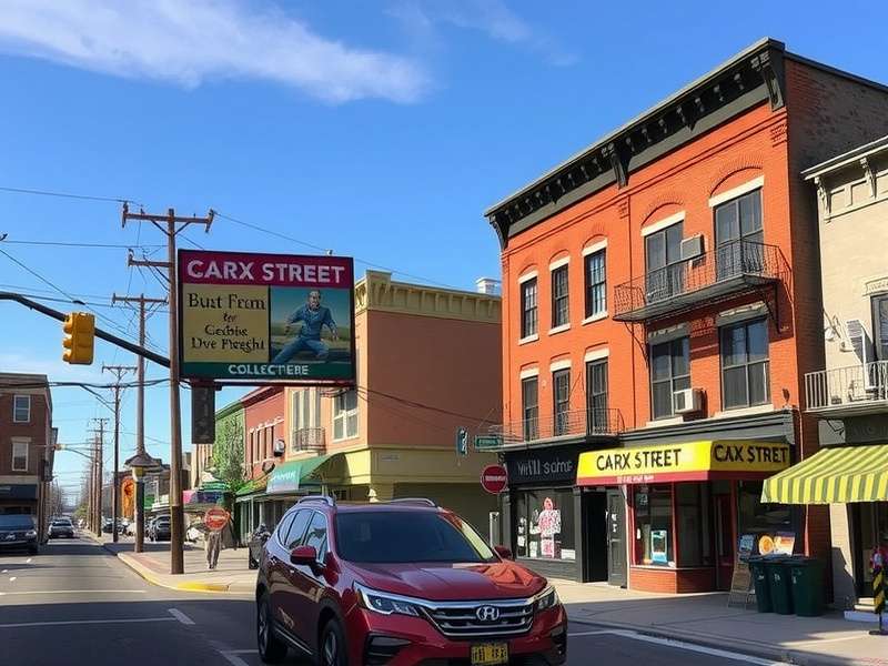 CarX Street collectables locations map showing coins and tokens across city districts