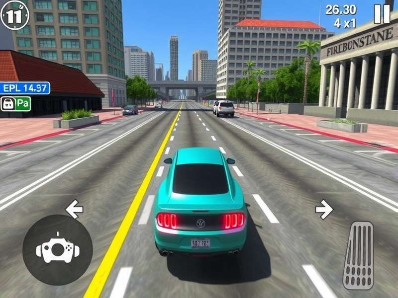 CarX Street Mod IPA gameplay screenshot showing customized cars
