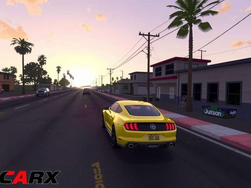 CarX Street PC mod showcase featuring heavily modified Nissan GT-R and BMW M4