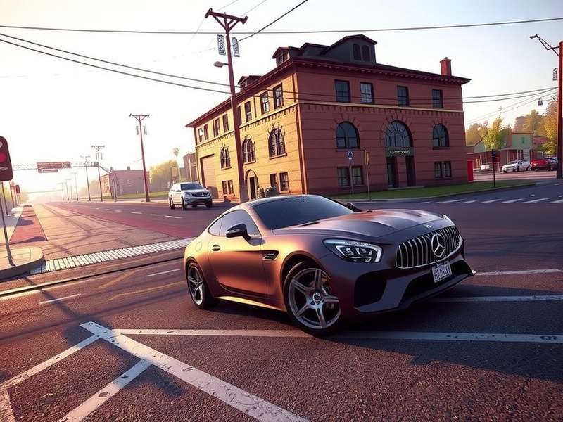 CarX Street PS5 gameplay screenshot showing crossplay lobby interface