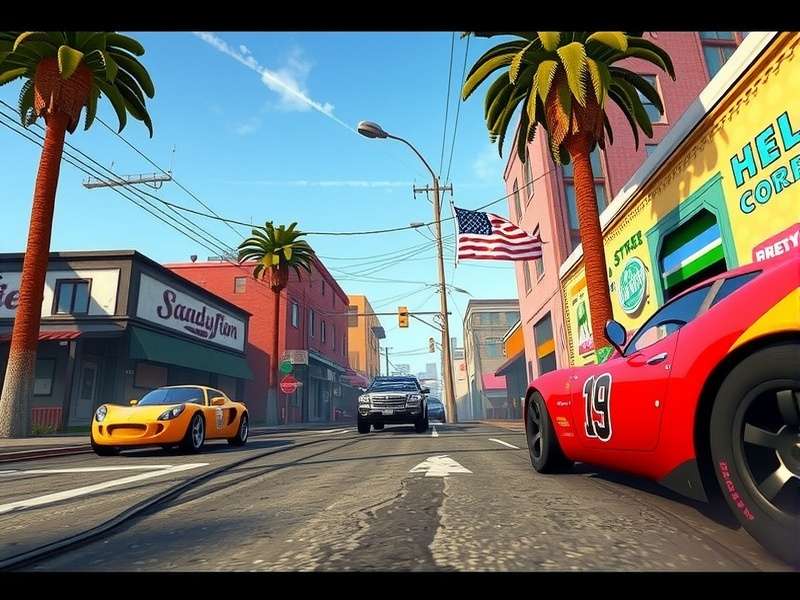 CarX Street 1.0 trailer screenshot showing a high-speed race at night