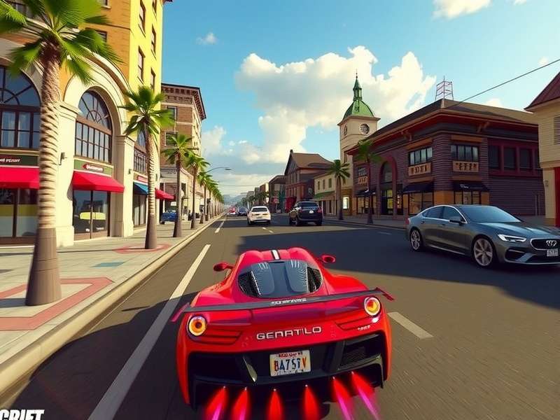 CarX Street car customization menu on Xbox