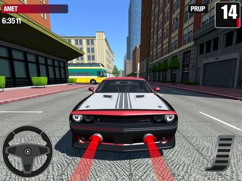 CarX Street PC gameplay screenshot showing street racing