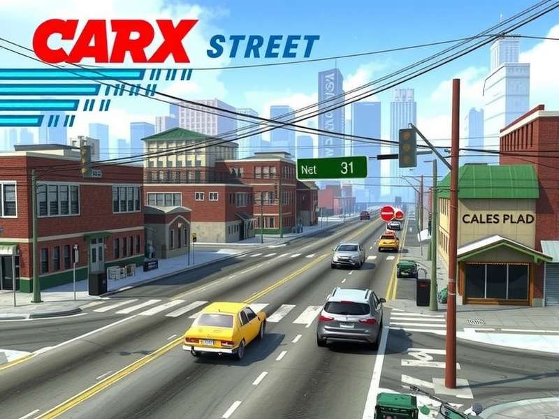 Bar chart comparing average FPS of different GPUs in CarX Street at 1080p Ultra settings