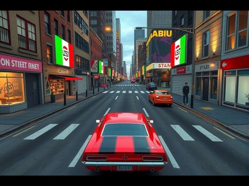 CarX Street gameplay with modified car at night