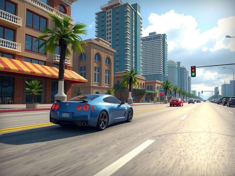 CarX Street PC gameplay showing crossplay interface with PS5 and mobile players