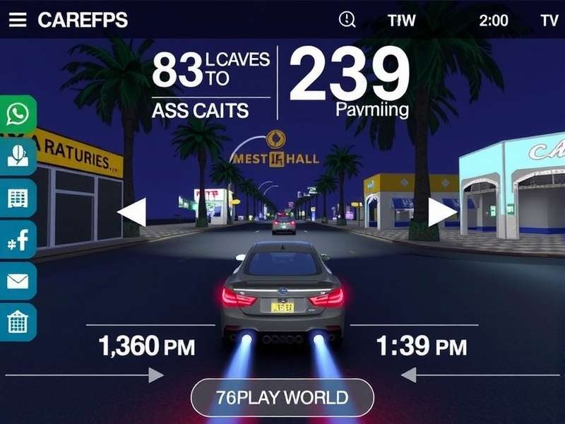 CarX Street PS5 gameplay with high-end cars unlocked via cheats