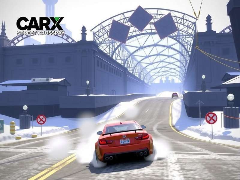 CarX Street crossplay race between Xbox and PS5 players