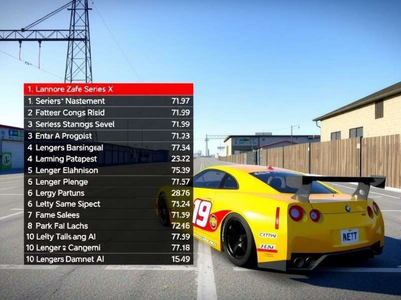 CarX Street Xbox Series X Car Roster Showcase