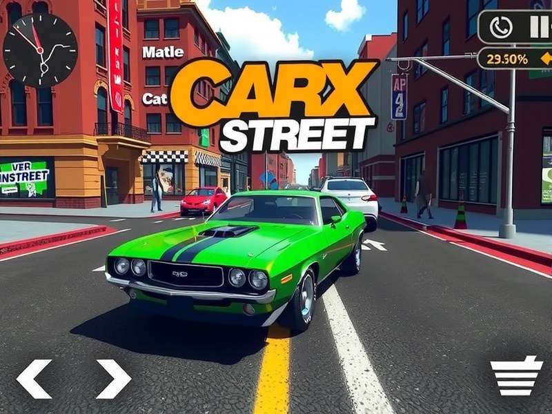 CarX Street gameplay showing high-end cars and customization options unlocked through advanced methods