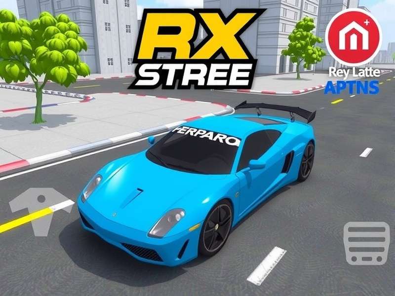 CarX Street Mod Apk 2025 gameplay screenshot showing modified cars