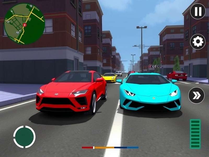 Carx Street Mod Apk gameplay screenshot showcasing street racing in Mumbai-inspired night city