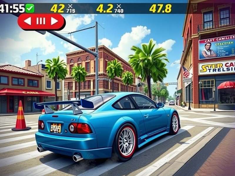 CarX Street Trainer dashboard overview featuring Indian street racing environment and performance metrics