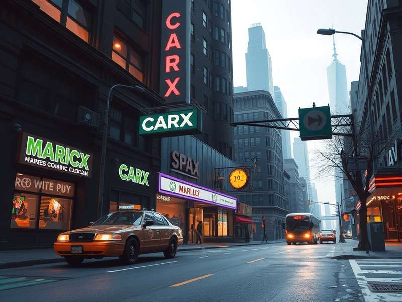 CarX Street PS5 2025 release banner showing next-gen street racing in India