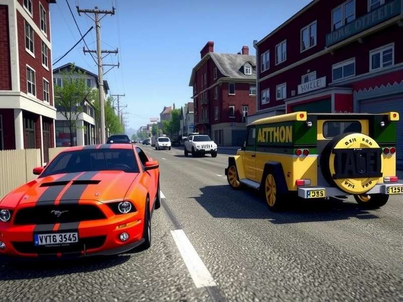 CarX Street modded sports car drifting on neon-lit street