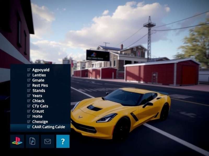 CarX Street PS5 Car List – Complete vehicle database and tuning guide showcase