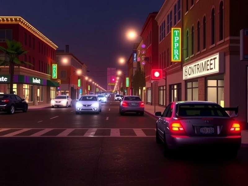 CarX Street gameplay screenshot showing night drift on Indian-inspired highway