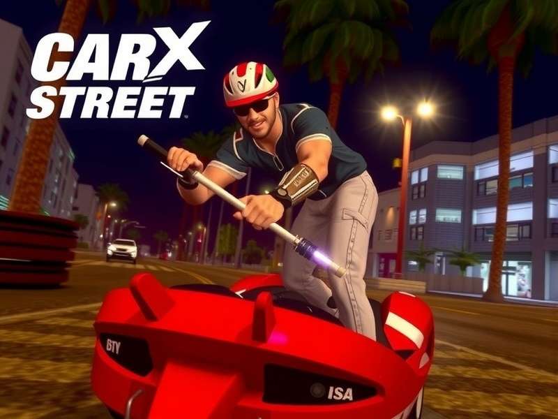 CarX Street Xbox performance comparison chart showing resolution and frame rates for Series X, Series S, and Xbox One